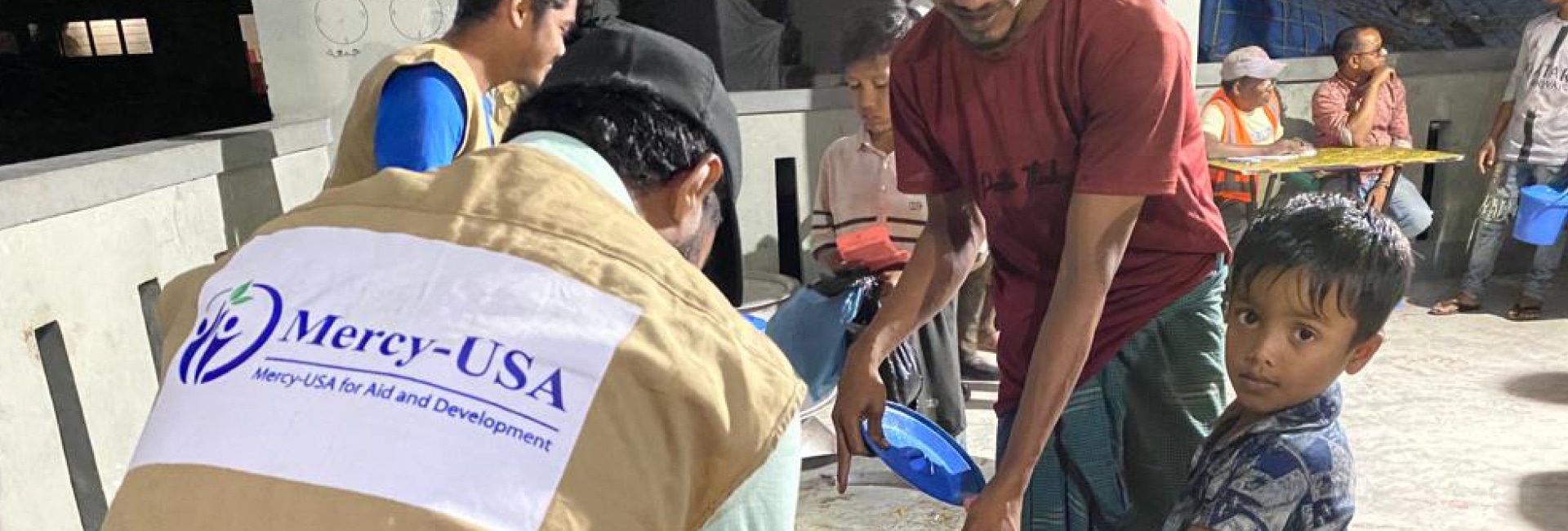 Rohingya food aid